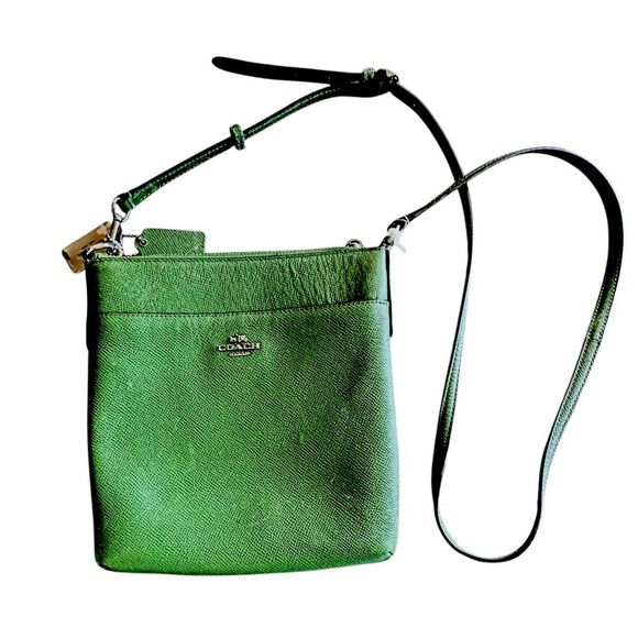 COACH Kitt Green Messanger Cross Body Shoulder Bag  ***Item: P32 - Picture 2 of 12